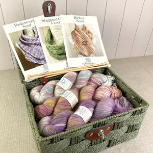 Shades of Weardale Organic Merino Double Knitting Gift Box