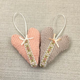 Fragrance Heart Knitting Kit (With Honeysuckle Fragrance Oil Included)