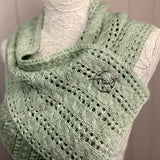 Arabella Cables & Lace Scarf Knitting Kit