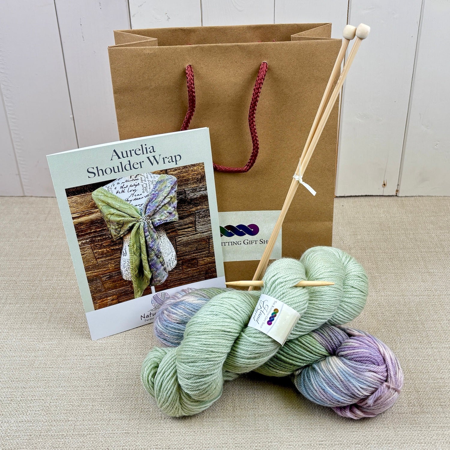 Aurelia Shoulder Wrap Knitting Kit