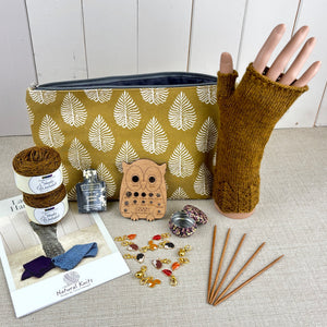 Autumn Leaves Knitting Gift Set