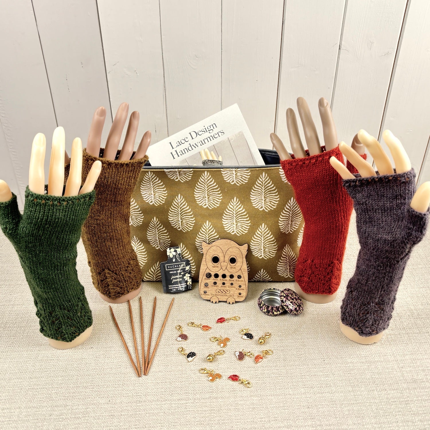 Autumn Leaves Knitting Gift Set