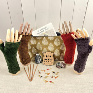 Autumn Leaves Knitting Gift Set