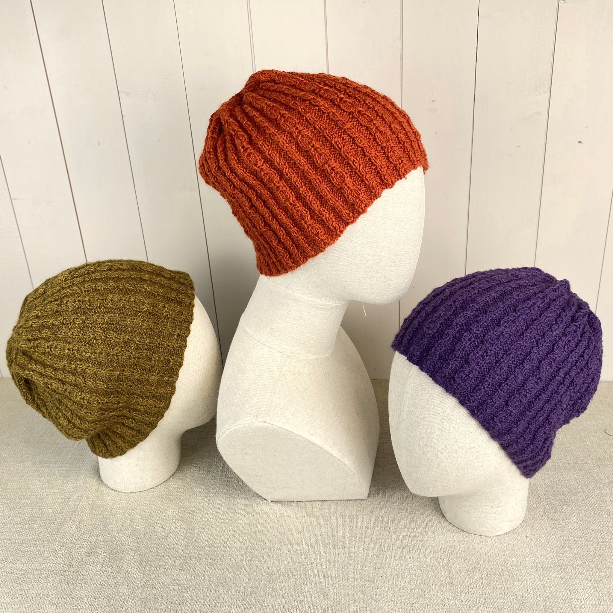 Cable Design Hat Knitting Kit