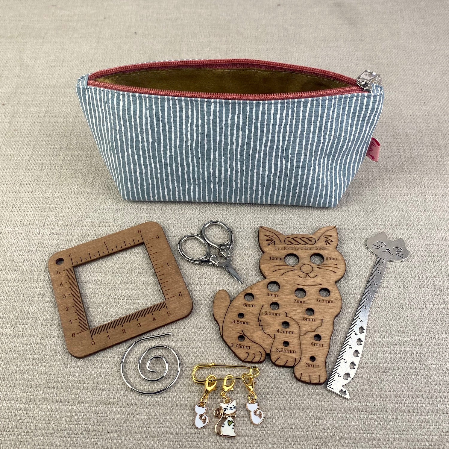 Knitting Accessory Set - Cat