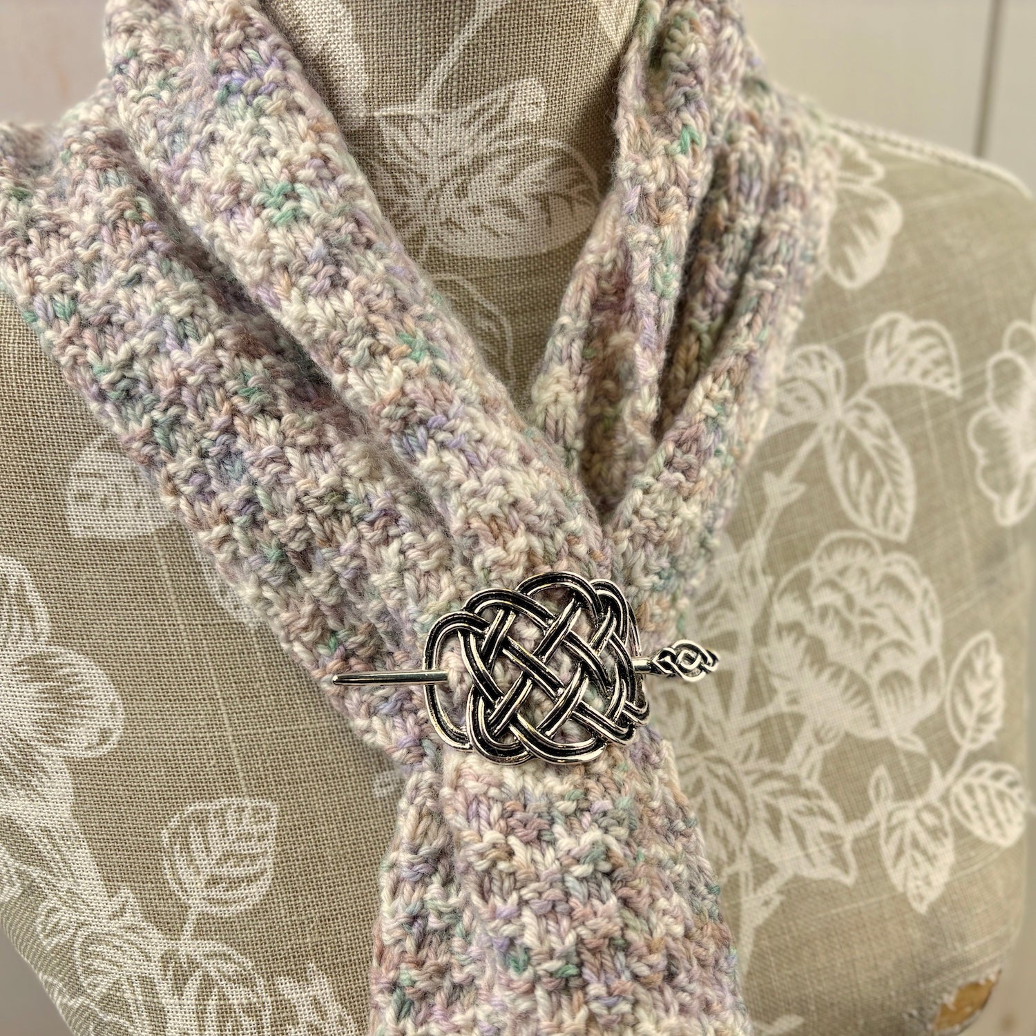 Decorative Metal Scarf Pins