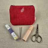 Corduroy Accessory Purse & Sewing Up Set