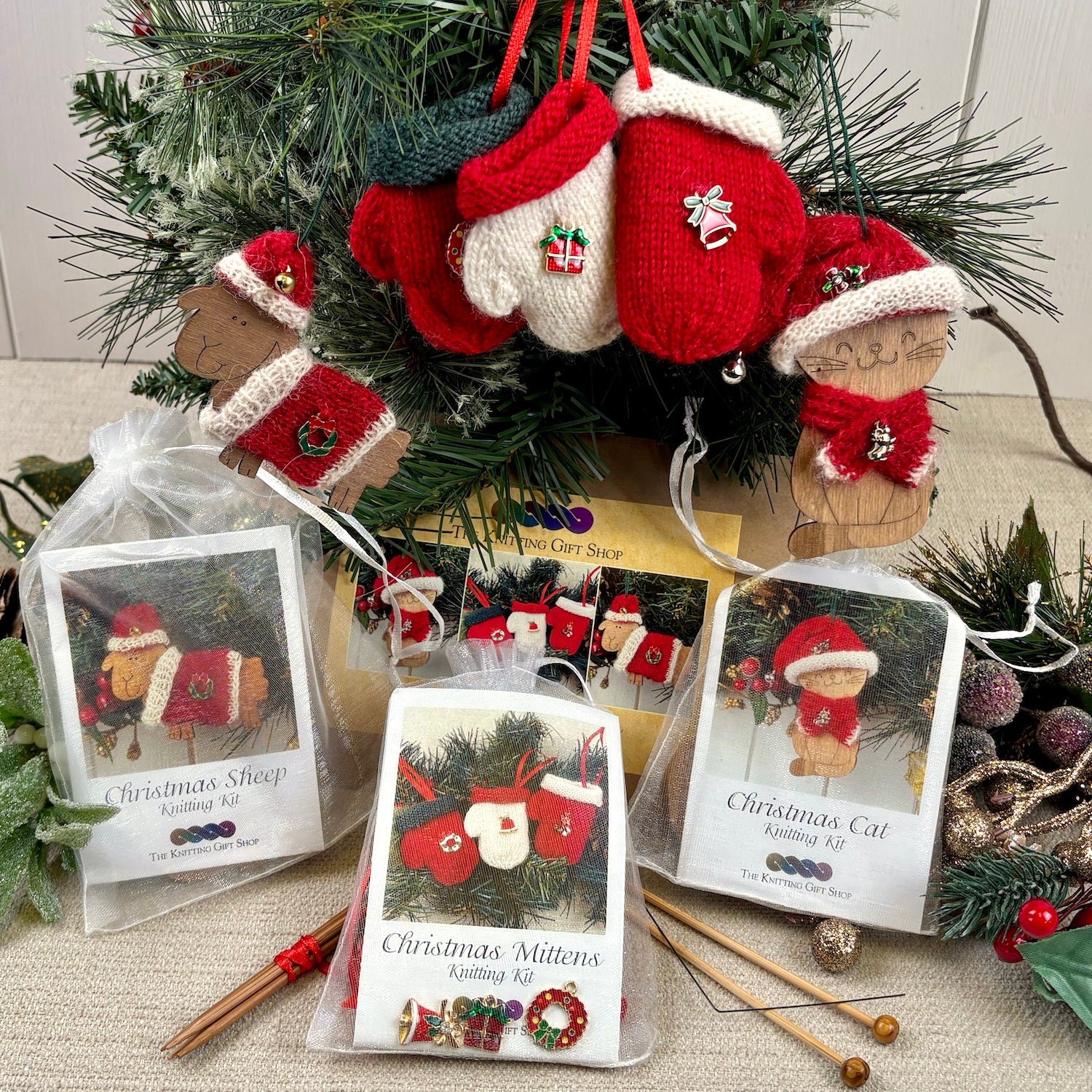 Christmas Collection Knitting Kit Box Set
