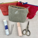 Corduroy Accessory Purse & Sewing Up Set