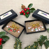 Knitting & Crochet Stitch Markers -  Festive Selection