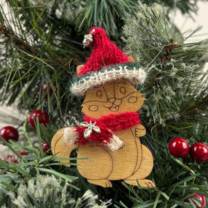 Festive Winter Woodland Collection Knitting Kit