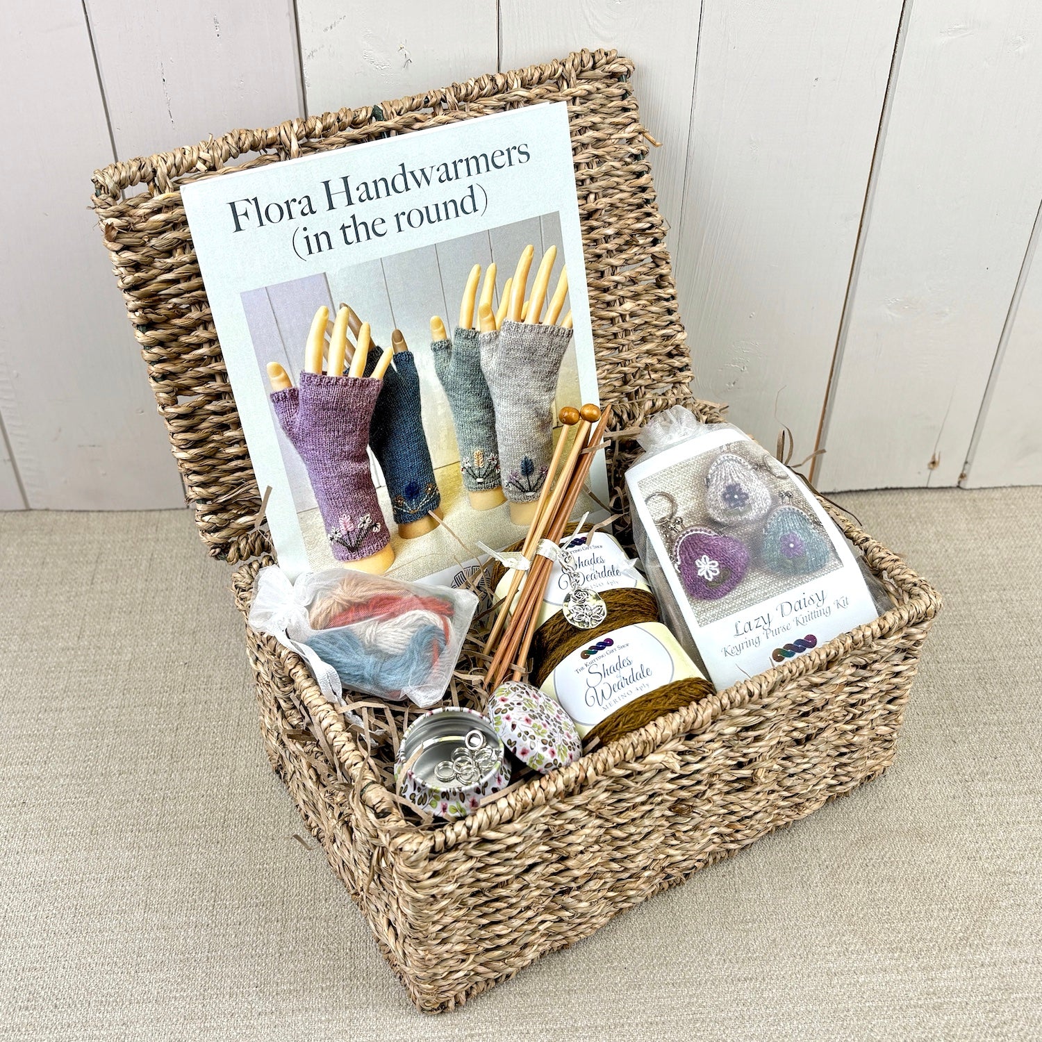 'Flora' Handwarmers Gift Basket