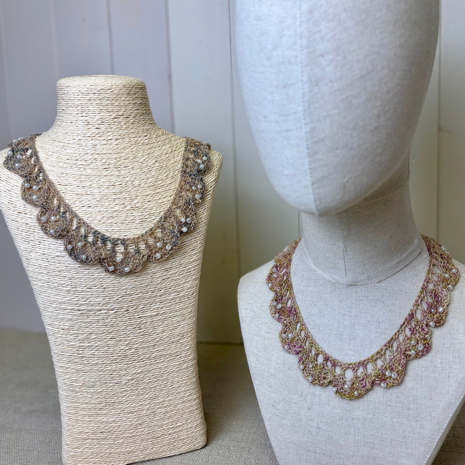 Lace & Pearls Knitting Kit
