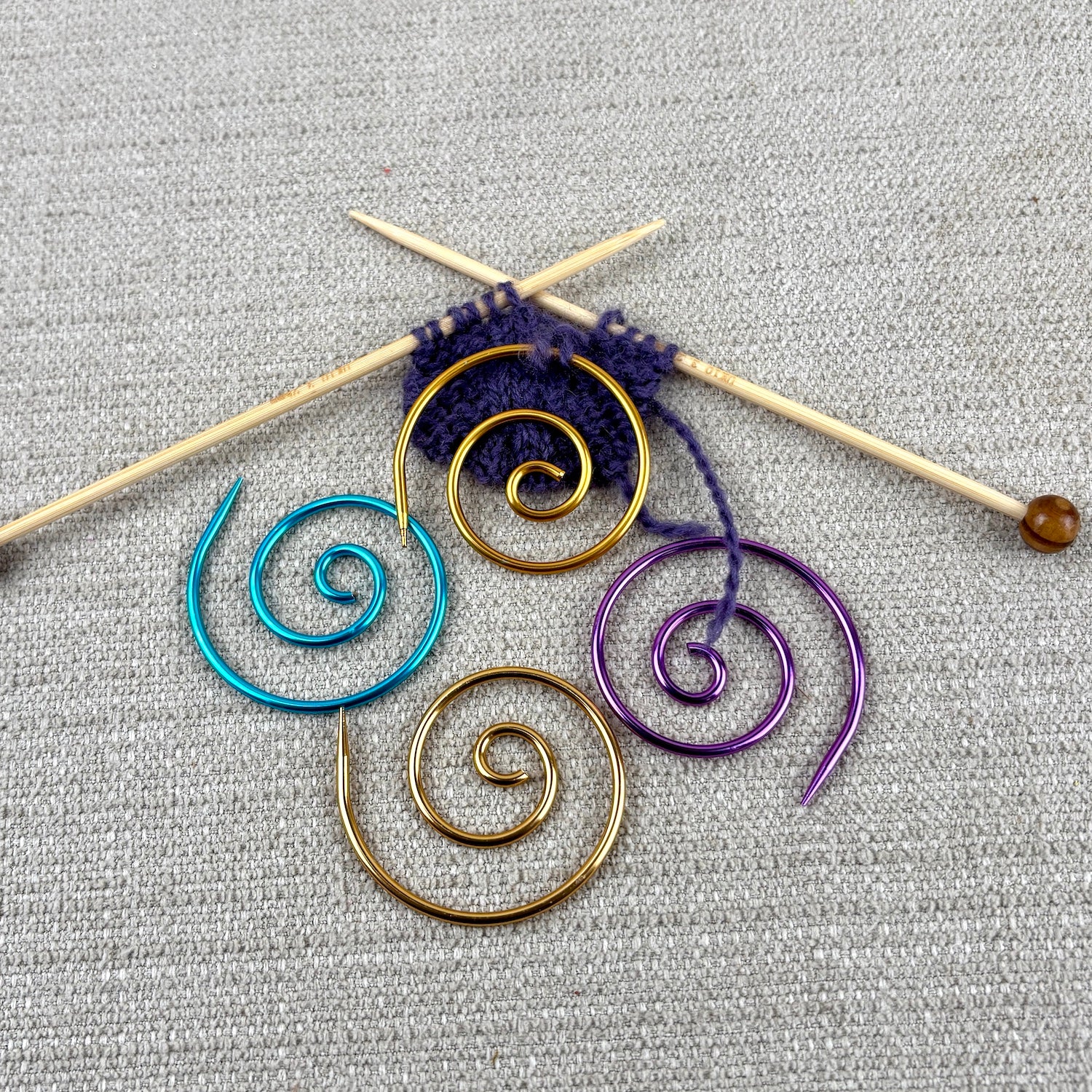 Spiral Cable Needle (set of 4)