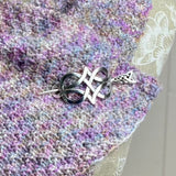 Celtic Knots Design Metal Scarf Pin