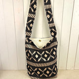 Jacquard Carryall Knitting Bag