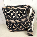 Jacquard Carryall Knitting Bag