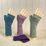 Lace Design Handwarmers Knitting Kit