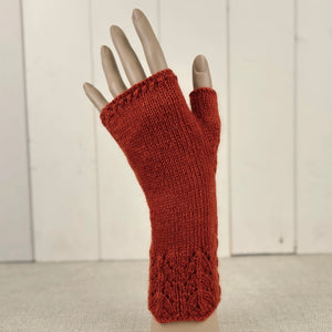 Lace Design Handwarmers Knitting Kit