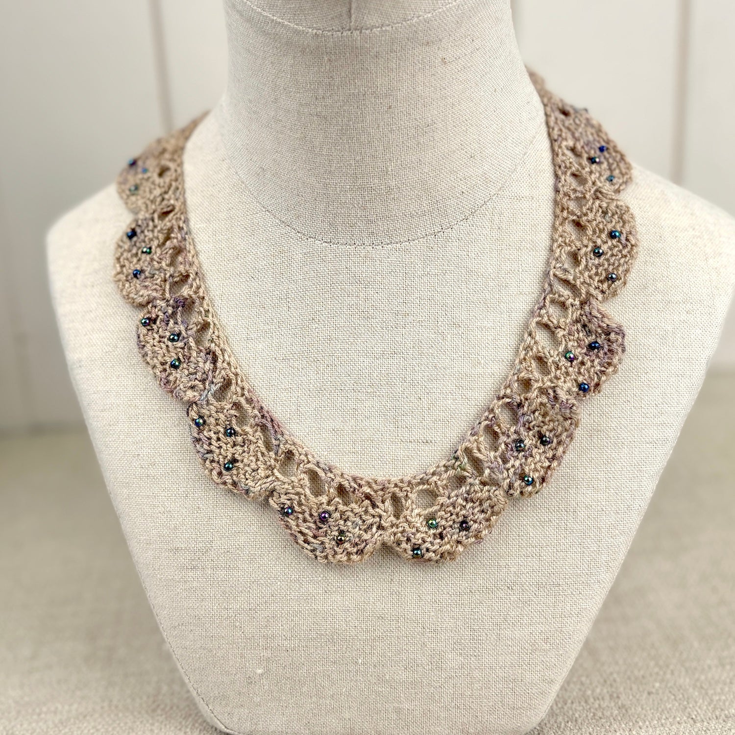 Lace & Pearls Knitting Kit