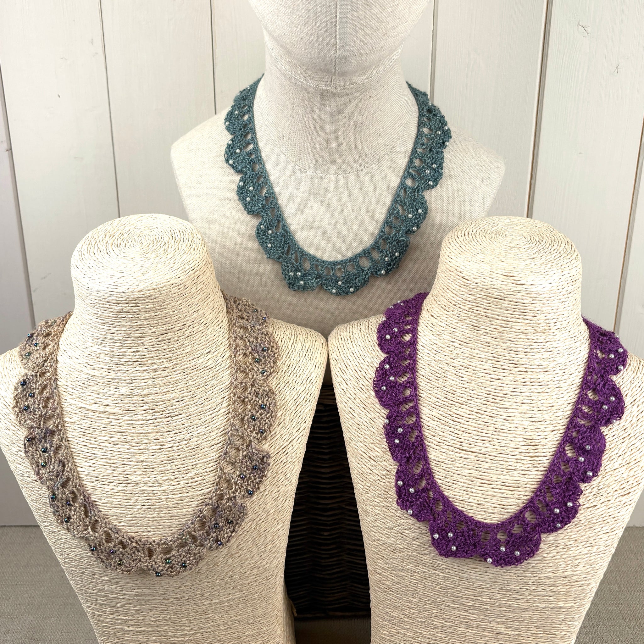 Lace & Pearls Knitting Kit