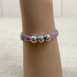 Lace Design Necklace & Bracelet Knitting Kit Gift Set