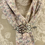 Decorative Metal Scarf Pins