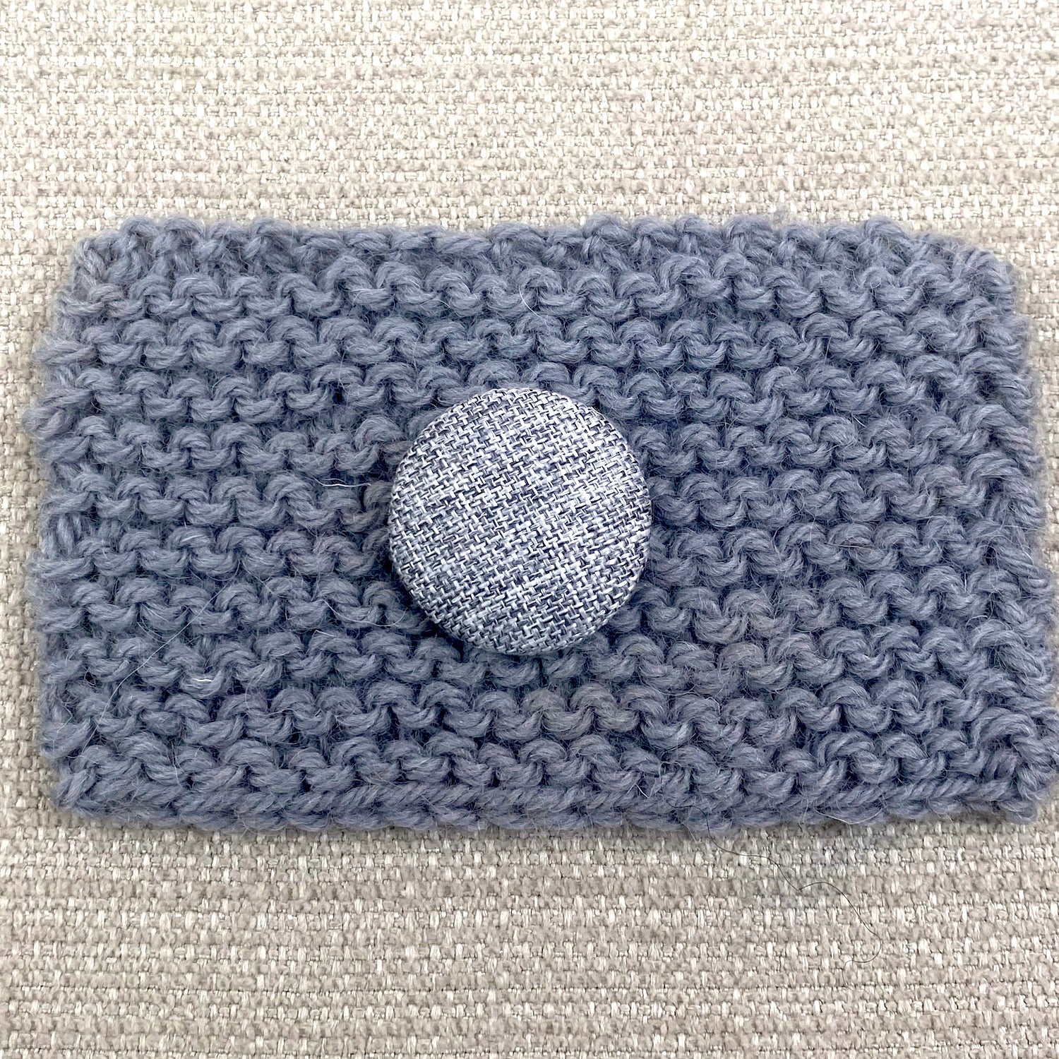 Moss Stitch & Cable Handbag Knitting Kit