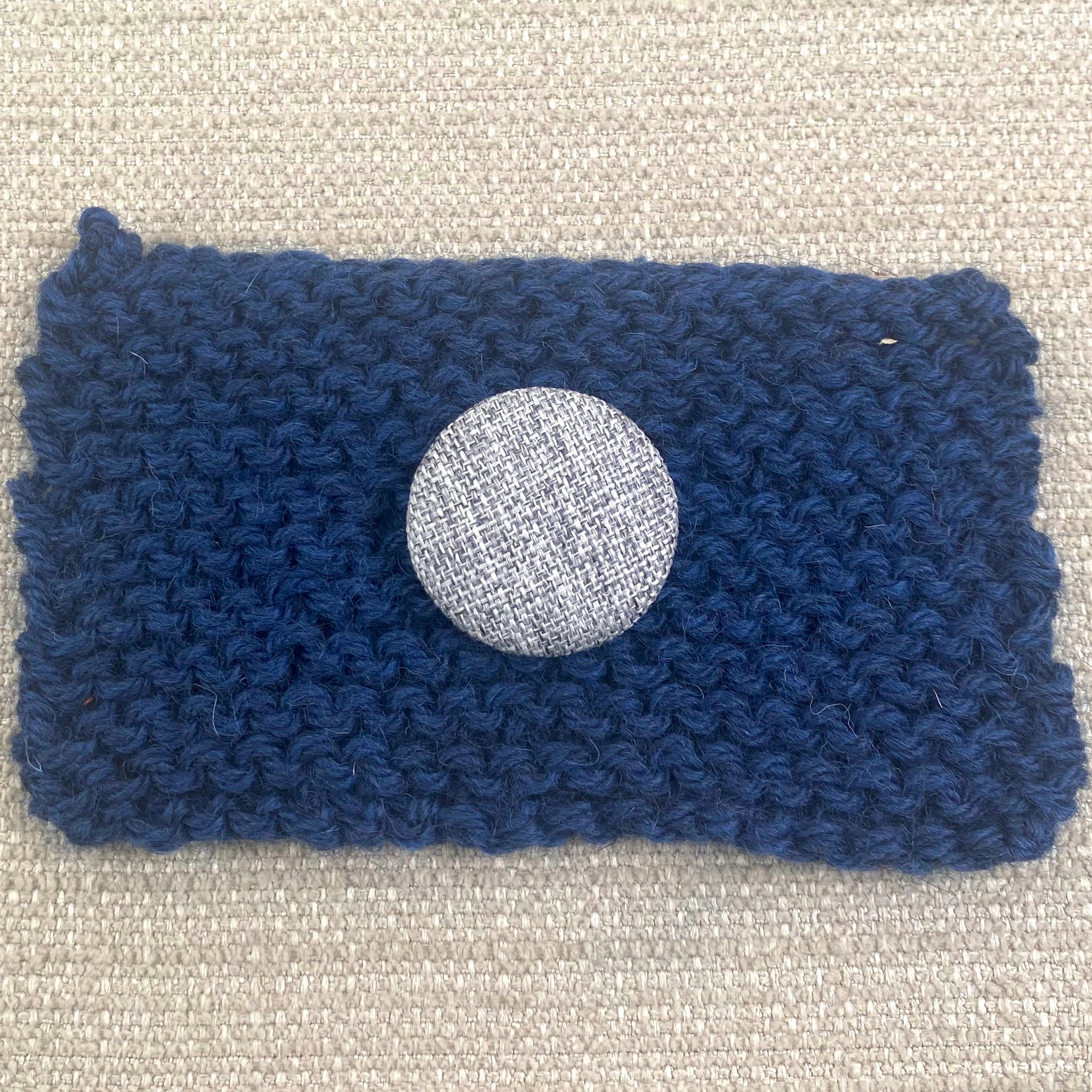 Moss Stitch & Cable Handbag Knitting Kit