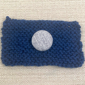 Moss Stitch & Cable Handbag Knitting Kit