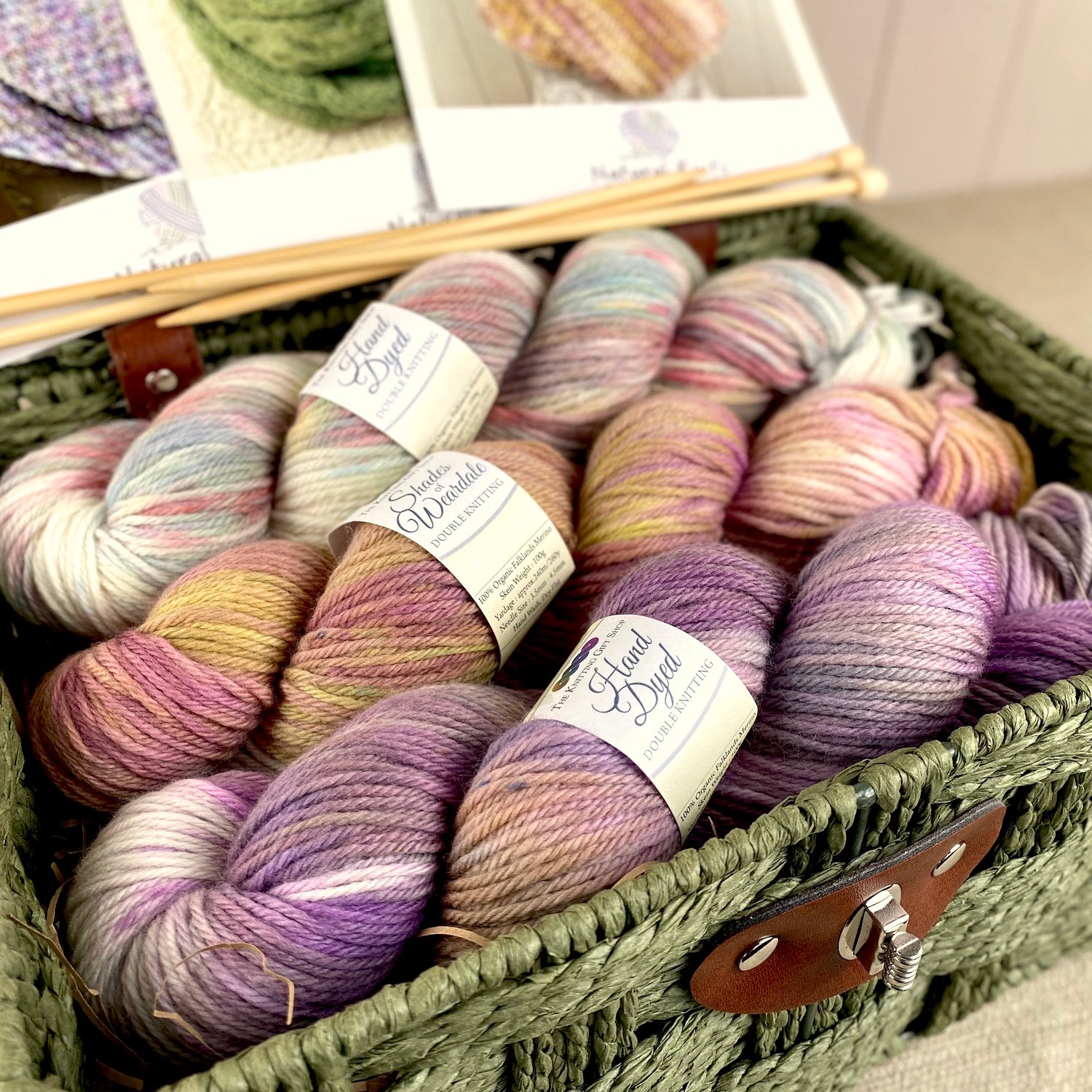 Shades of Weardale Organic Merino Double Knitting Gift Hamper