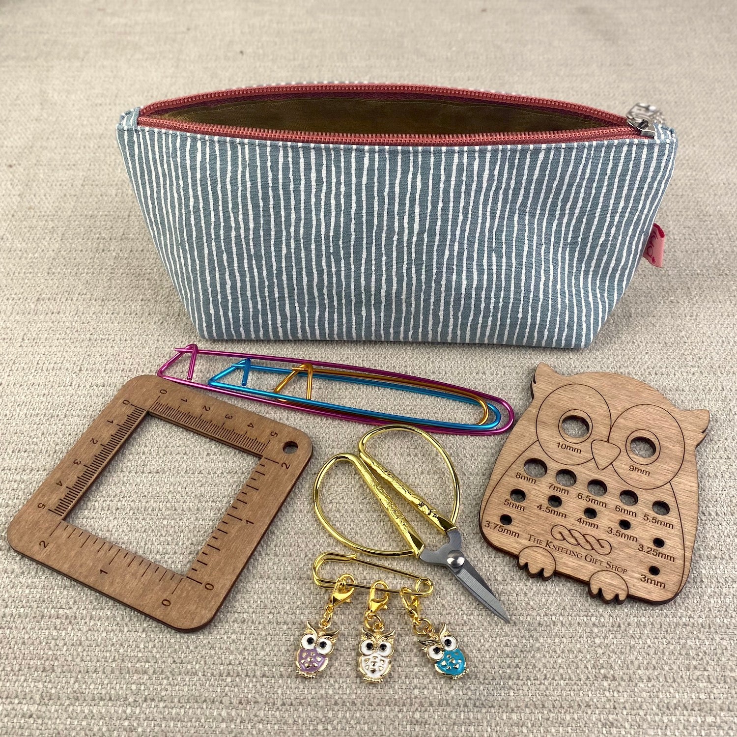 Knitting Accessory Set - Owl