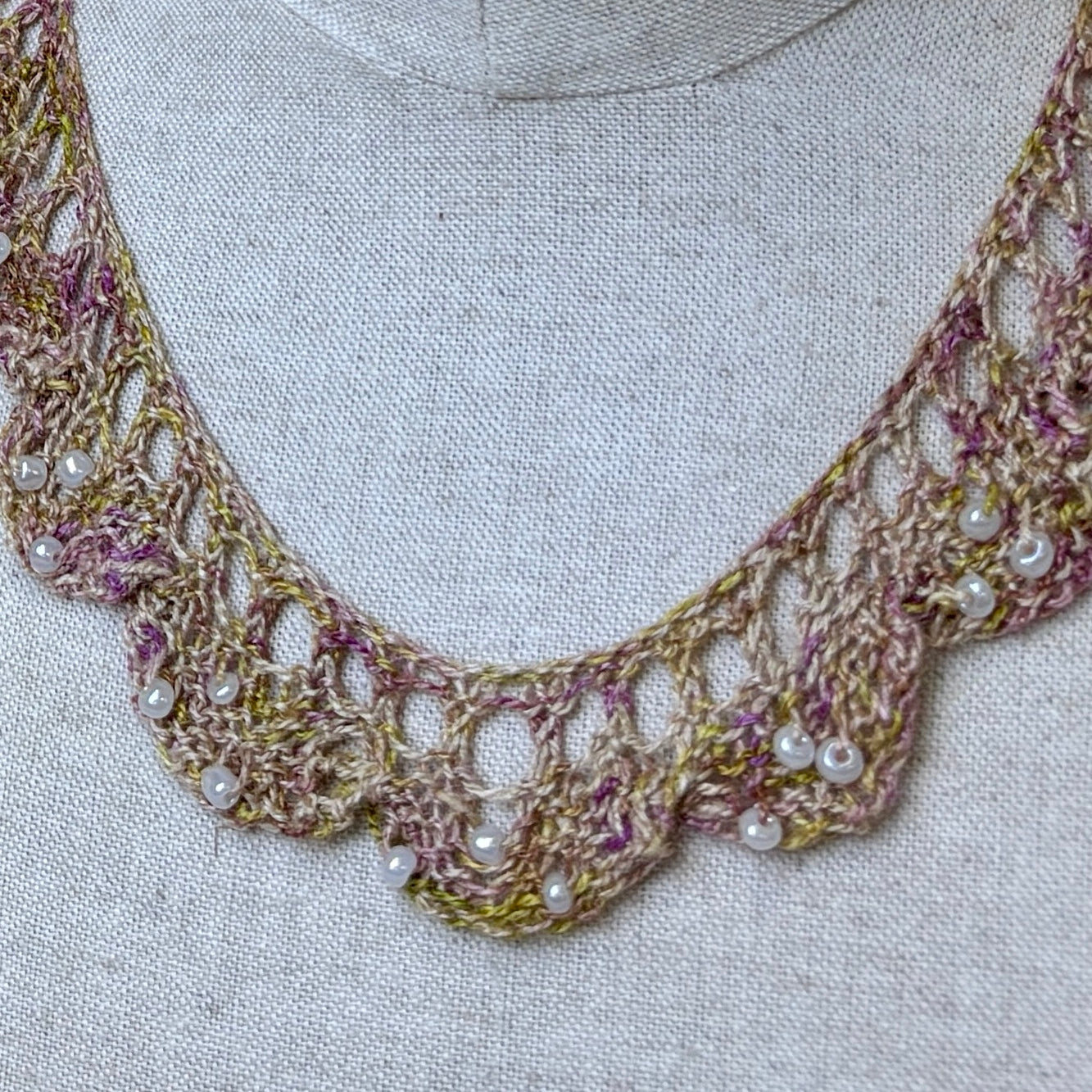 Lace & Pearls Knitting Kit