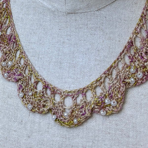 Lace & Pearls Knitting Kit