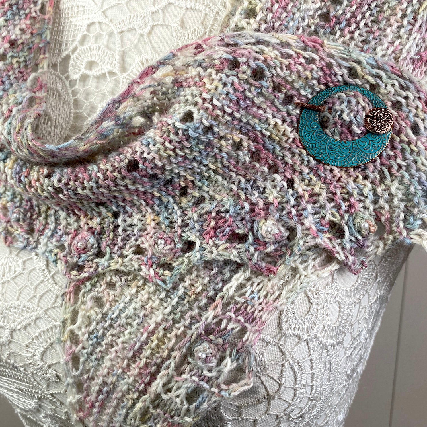 Rosebud Shawl Gift Basket