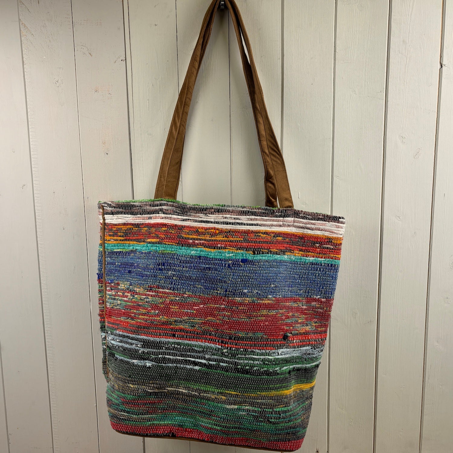 Recycled Rug Project Bag