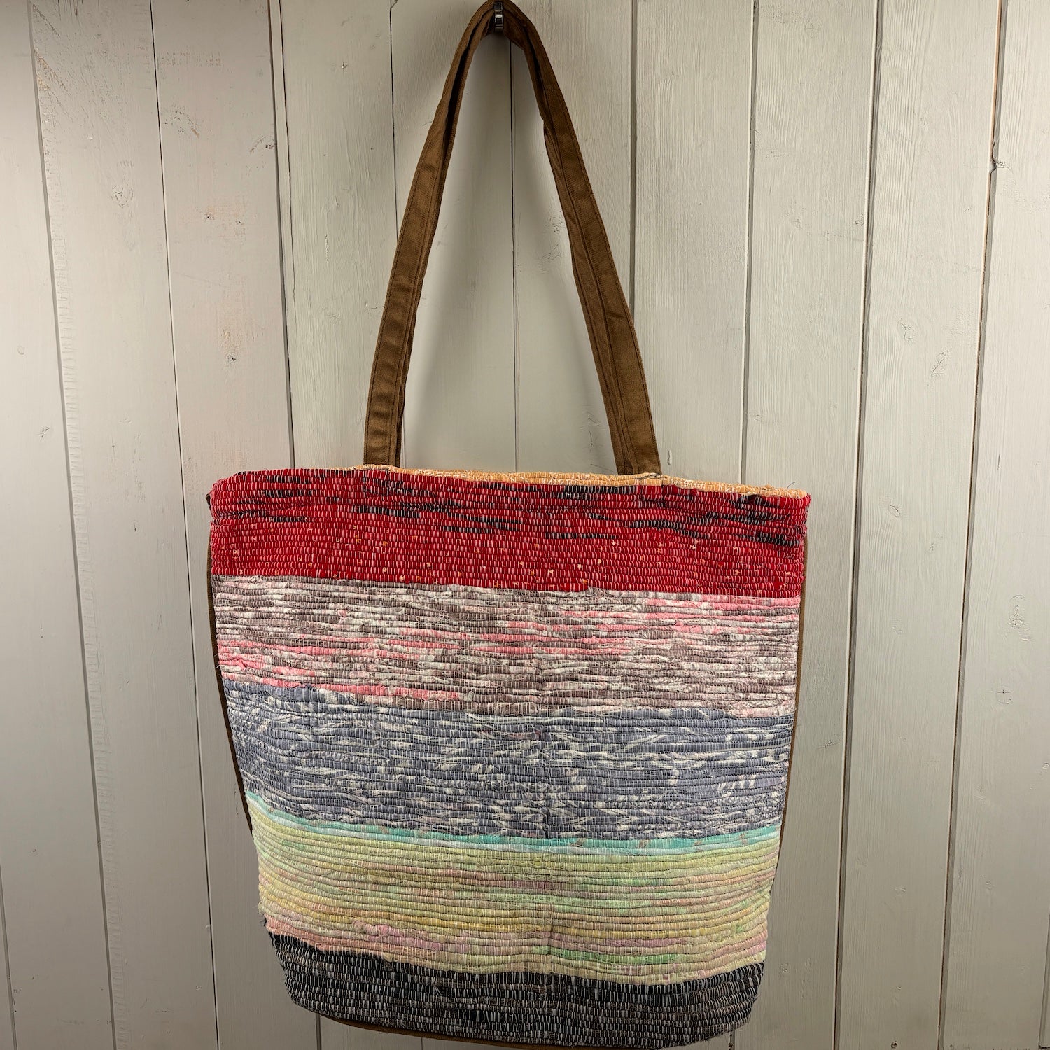Recycled Rug Project Bag