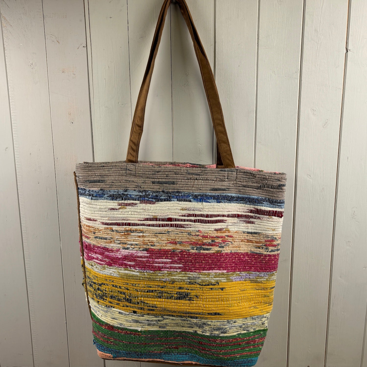 Recycled Rug Project Bag