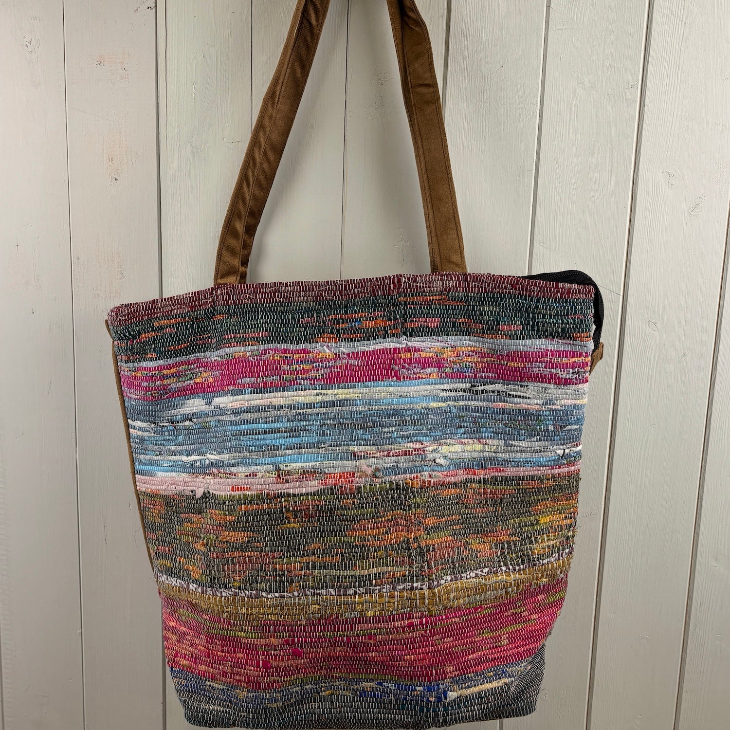 Recycled Rug Project Bag