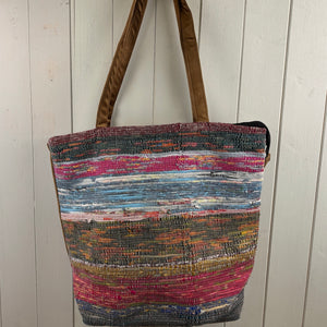 Recycled Rug Project Bag