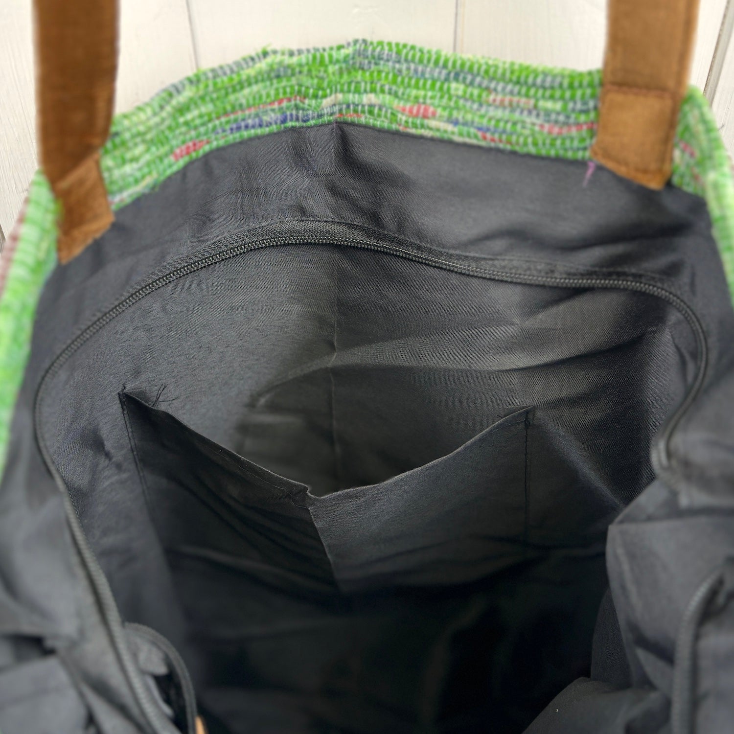 Recycled Rug Project Bag
