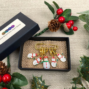 Knitting & Crochet Stitch Markers -  Festive Selection