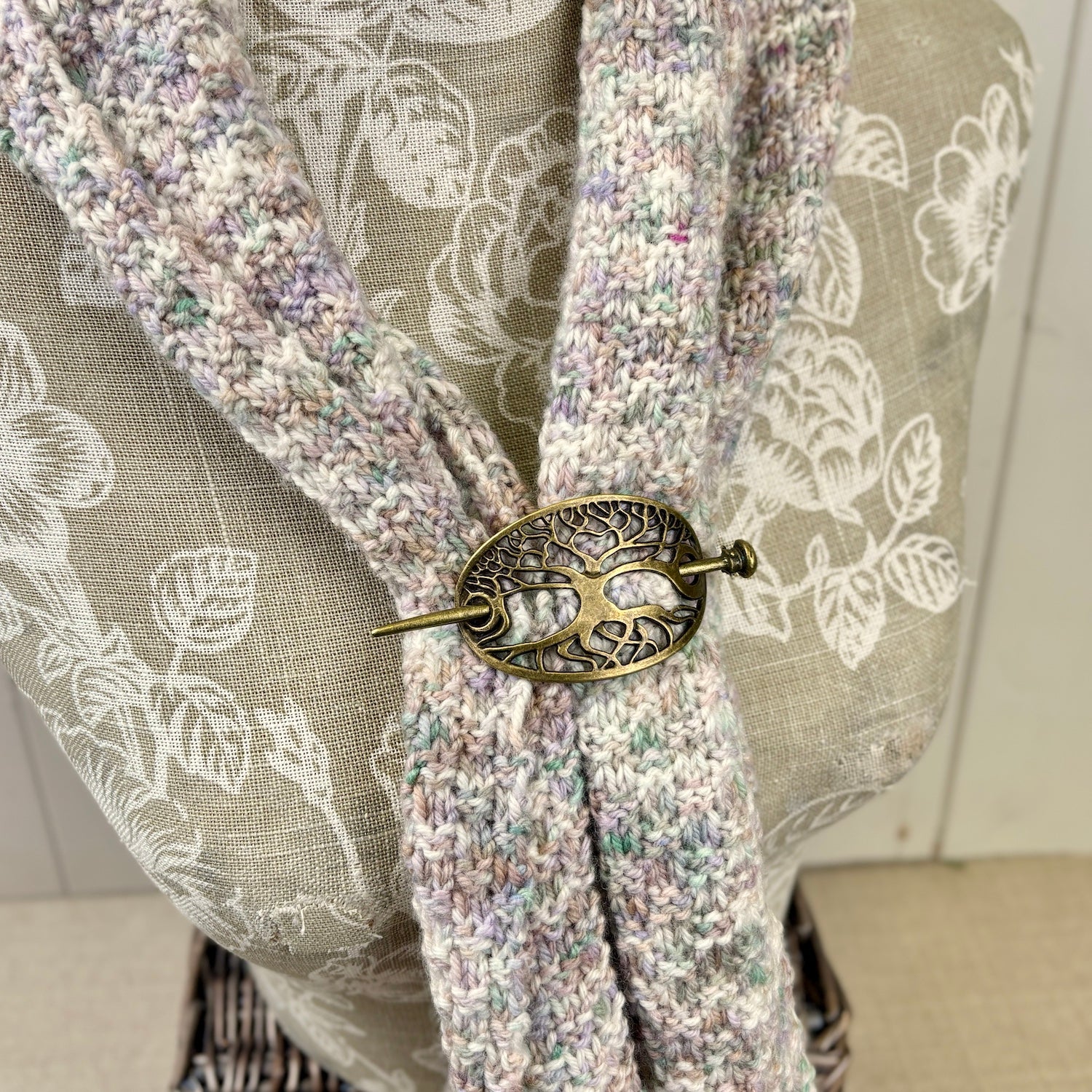 Decorative Metal Scarf Pins