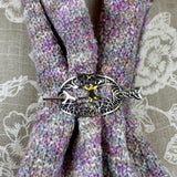 Decorative Metal Scarf Pins
