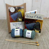 Wash Cloths Collection Knitting Kit (Makes 2 Wash Cloths)