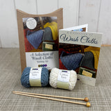 Wash Cloths Collection Knitting Kit (Makes 2 Wash Cloths)