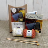 Wash Cloths Collection Knitting Kit (Makes 2 Wash Cloths)