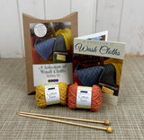 Wash Cloths Collection Knitting Kit (Makes 2 Wash Cloths)