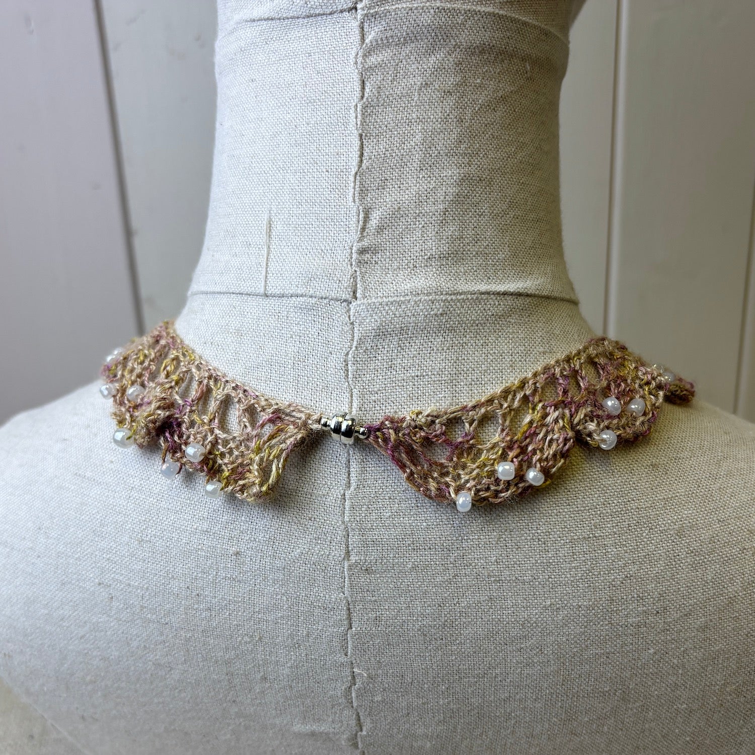 Lace & Pearls Knitting Kit