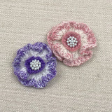Vintage Flower Brooch Knitting Kit